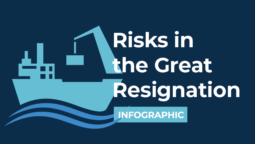 Risks in the Great Resignation Infographic
