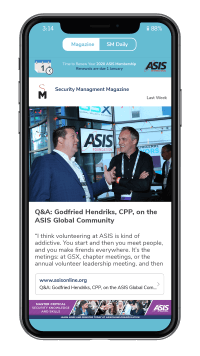 ASIS Mobile Engagement app