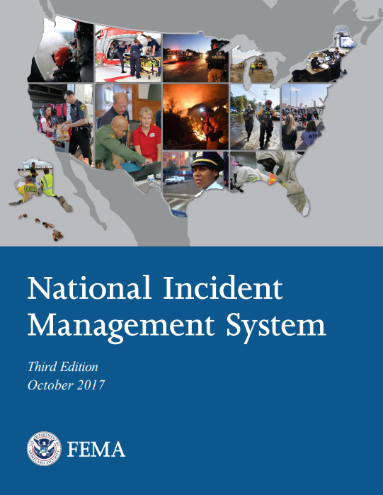 National Incident Management System Report Cover