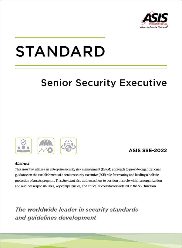 Senior Security Executive Cover Page
